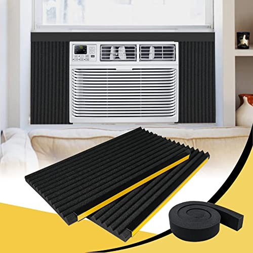 Window Air Conditioner Foam Insulated Panels, 17&Prime; H x 9&Prime; W x 7/8&Prime; T Window AC