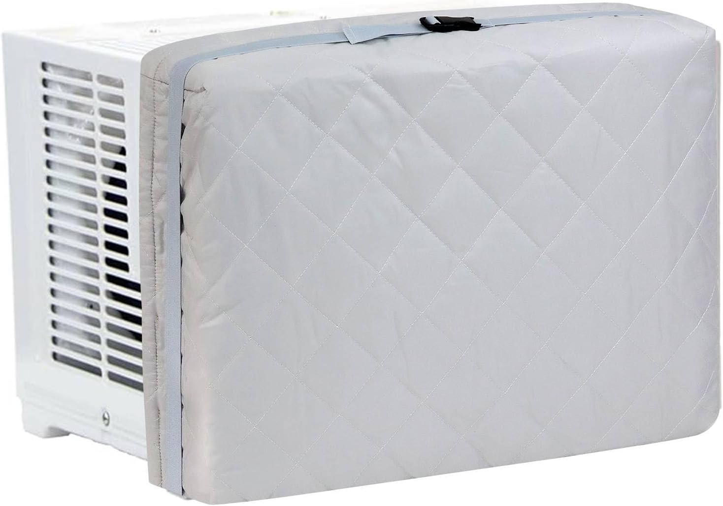 Grey Indoor AC Cover with Cotton Padding – Keep Warm & Dustproof Protective C…