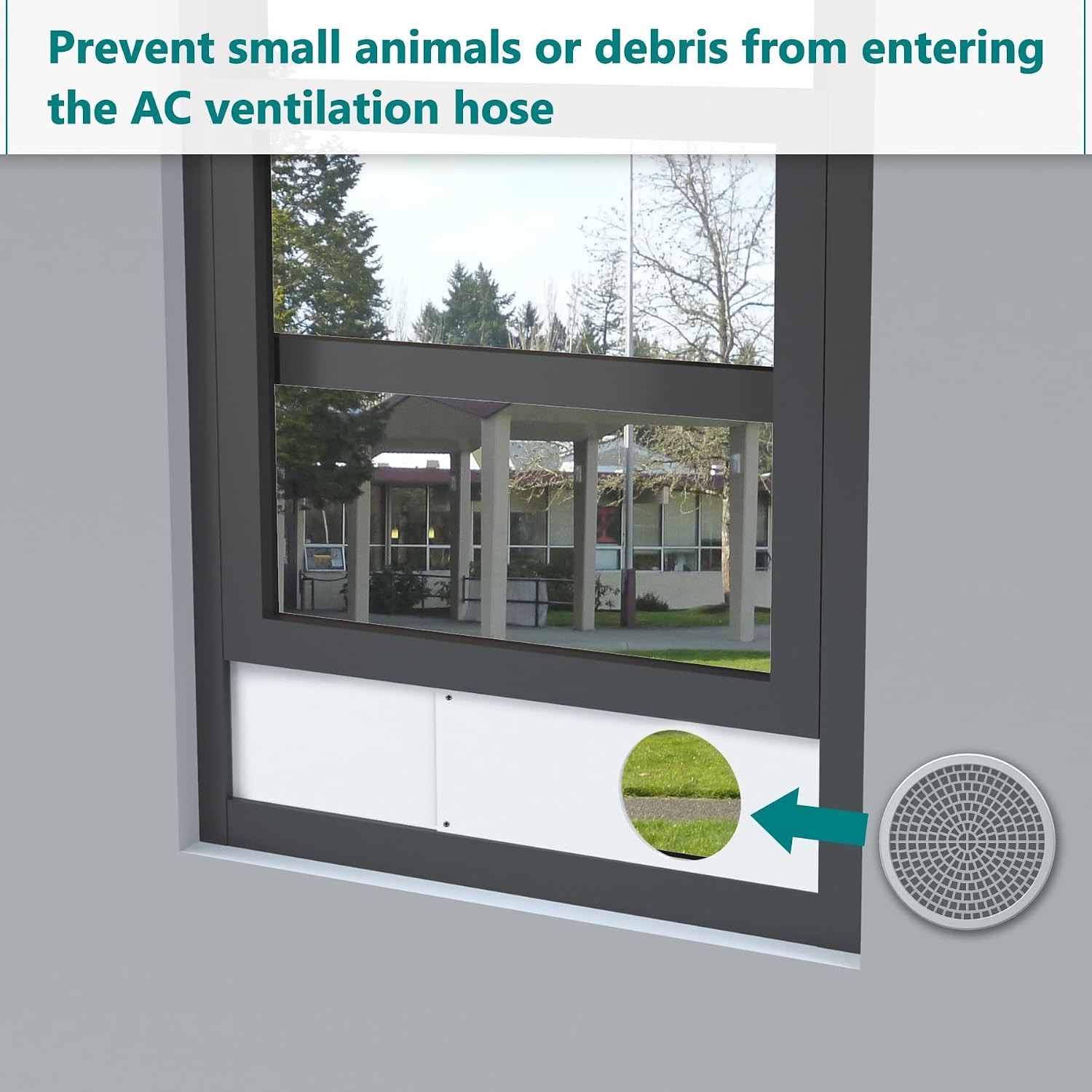 Sliding Door Kit for Portable Air Conditioner,Adjustable Seal Panels for Portabl