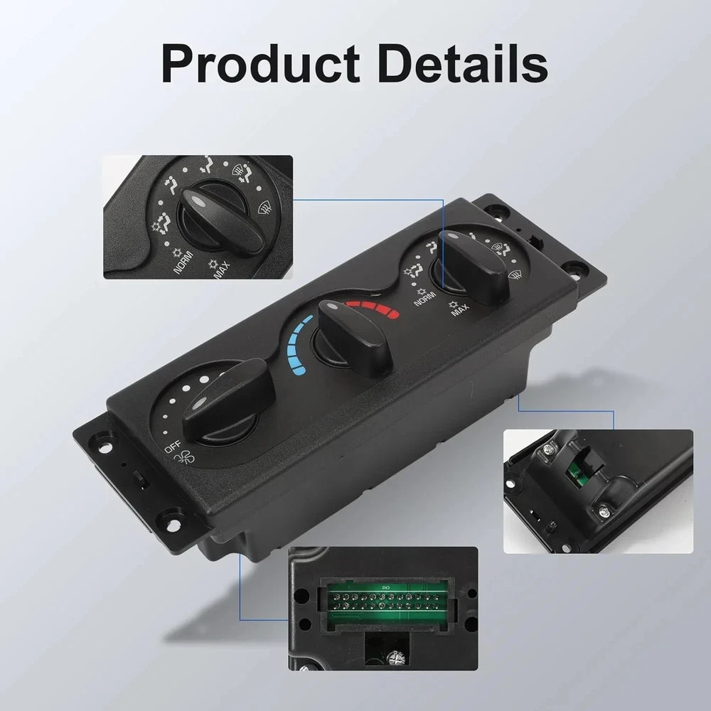 AC Heater Climate Control Module Compatible with 2002-2012 International 4200 43