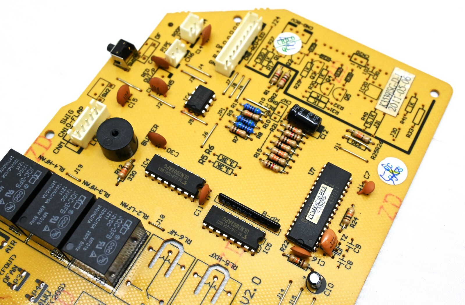 Air Conditioner Filter Control CC382A. V2.0 PCB