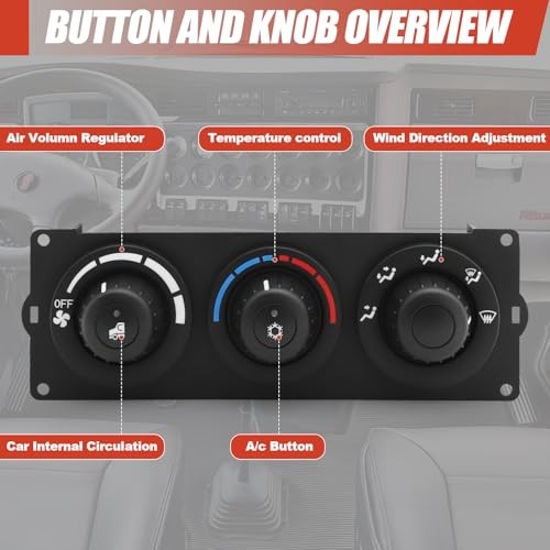 F21-1013-21-000 A/C Heater Climate Control Module Panel Compatible with