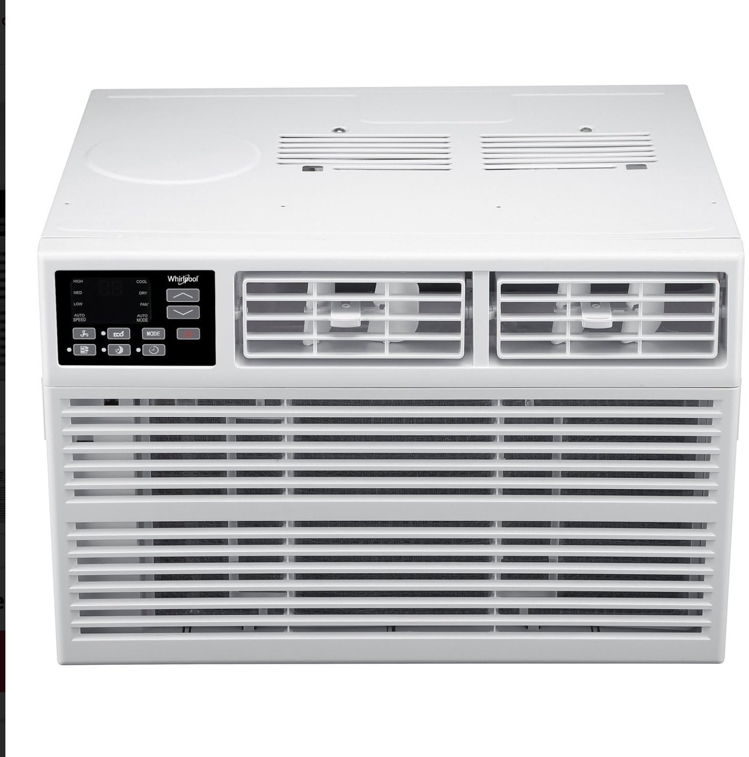 Whirlpool 12000 BTU 115V Window Mounted Air Conditioner with Remote White New