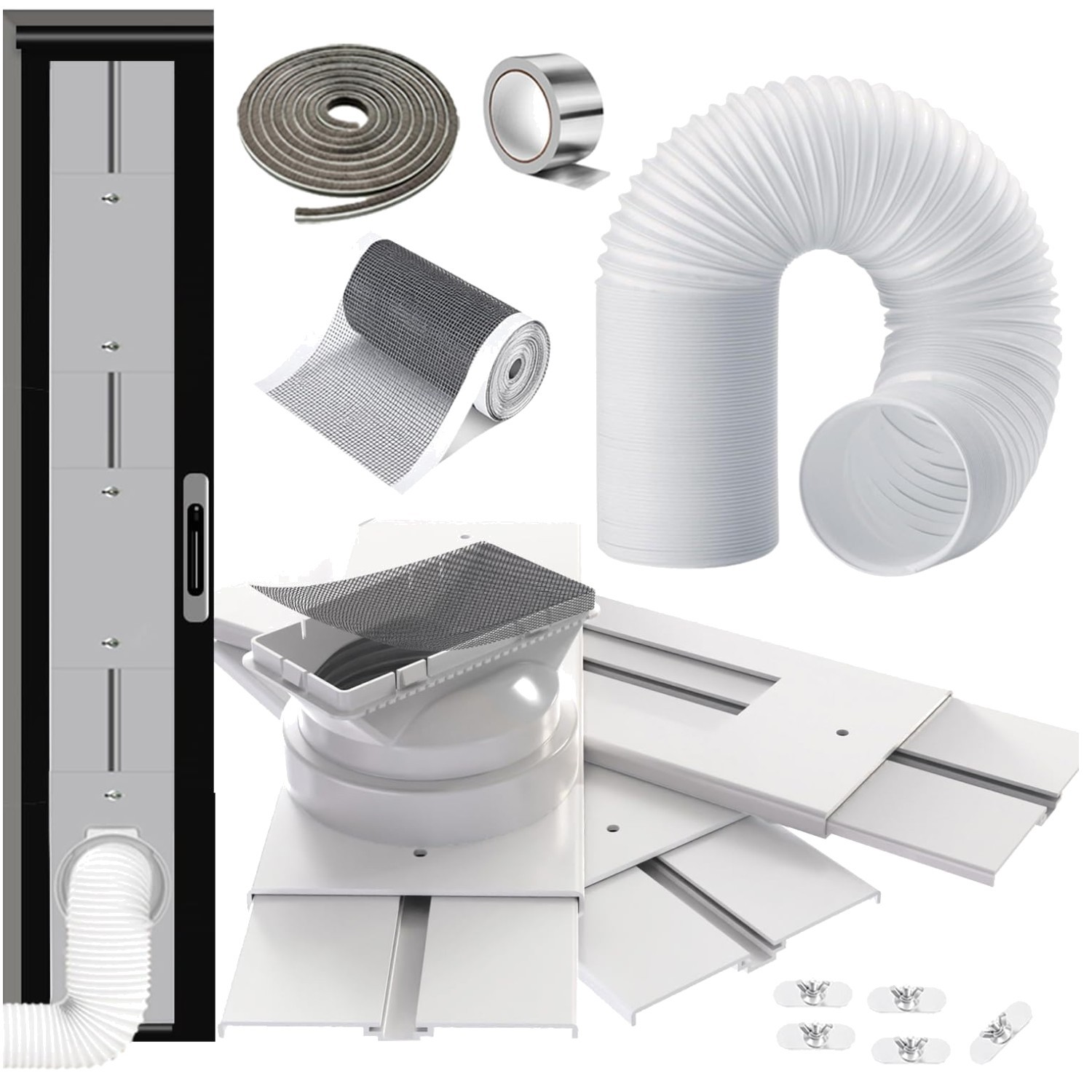 Universal Connector for Sliding Door Air Conditioner