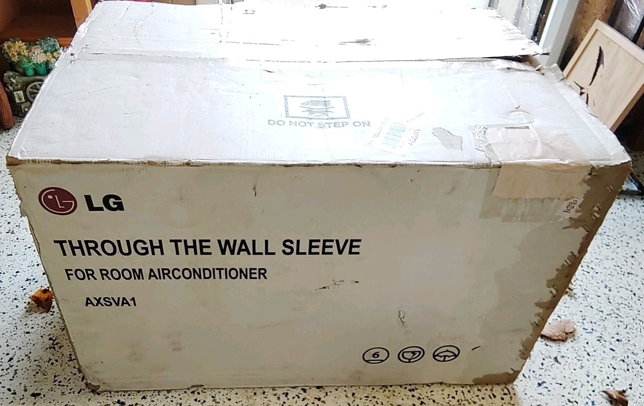 LG AXSVA1 Sleeve with Rear Aluminum Grille for Through The Wall Air Conditioner
