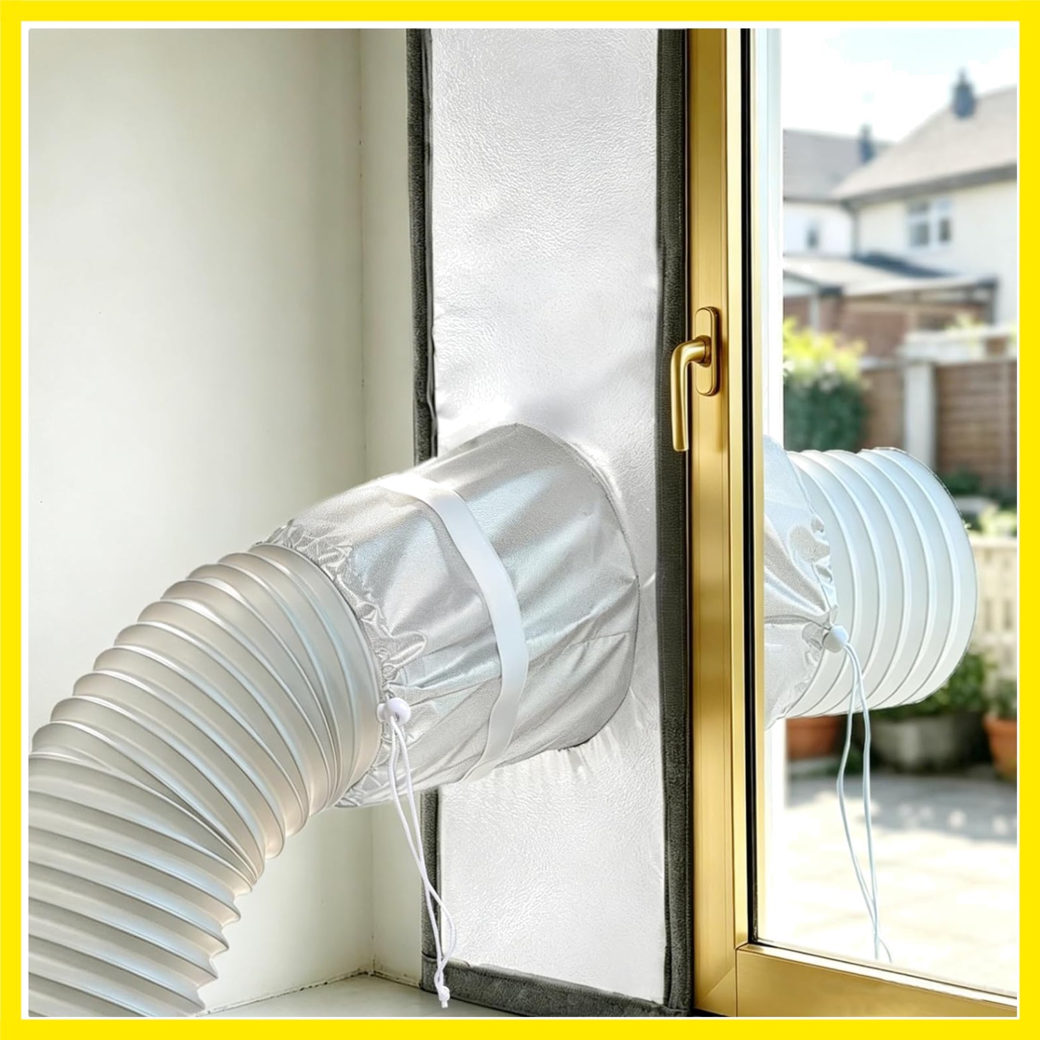 10&Prime;x98&Prime;Portable Air Conditioner Silding Door Vent Kit 420D High Density Porta…