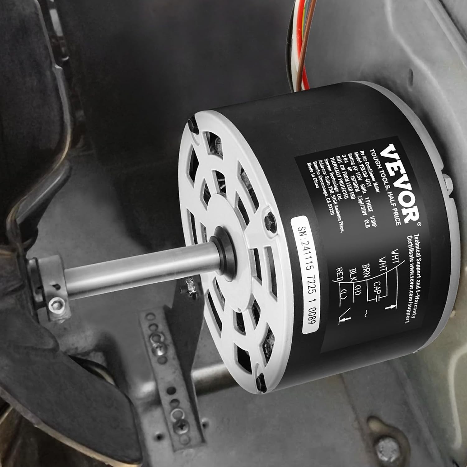 Efficient 1/3HP Replacement Motor for Coleman Mach AC – 115V, 3A Performance