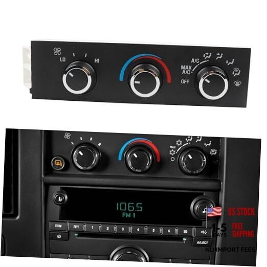 599-217 A/C Heater Climate Control Module Panel Compatible with 1996-2020