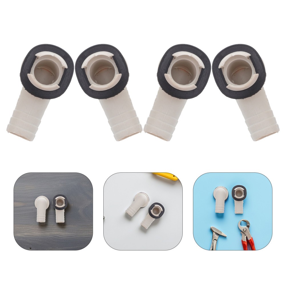 4 Pcs Air Conditioner Connecting Tube 3/4 Inch Drain Hose Connector