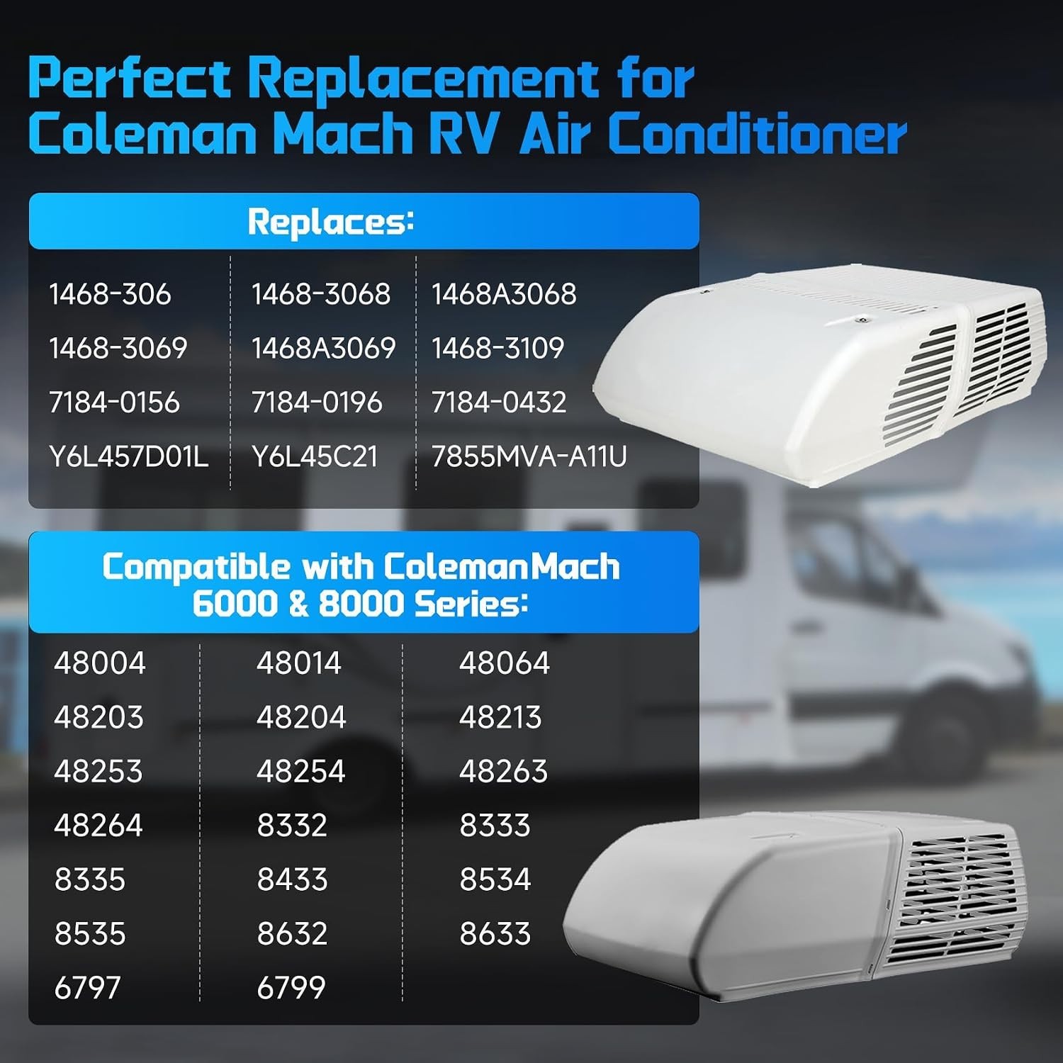 Coleman Mach Rooftop AC Fan Motor Replacement