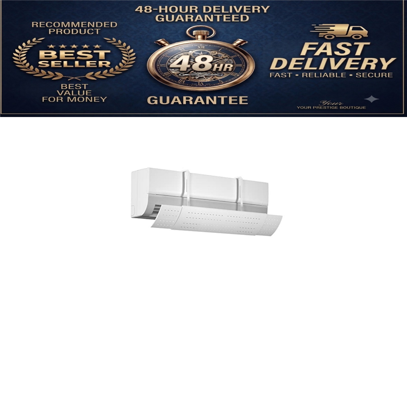 3 In 1 Adjustable Air Conditioner Deflector – Universal Anti Direct Blowing
