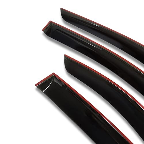 CT Wind Visor Deflectors Set of 4-Piece – Car Ventvisor Door Side -Window Air