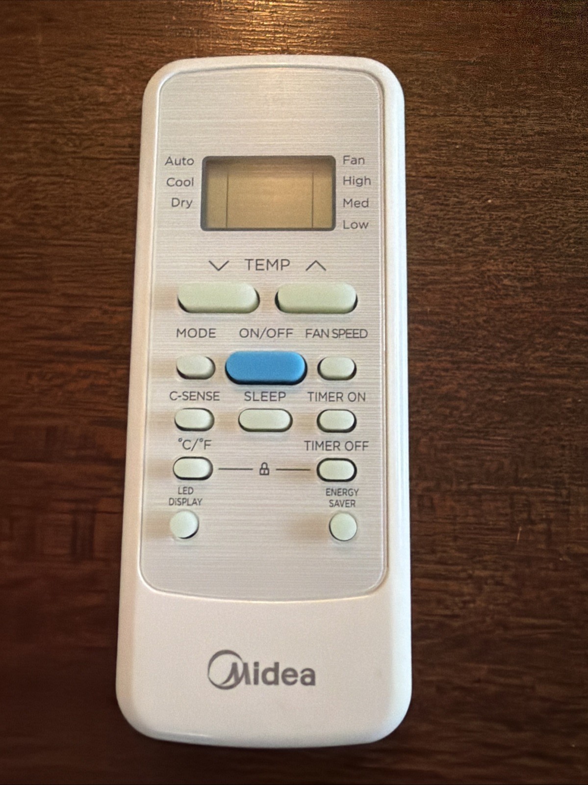 Midea Remote Control Window Air Conditioner RG52G(1)/CEFU1-1 Remote AC