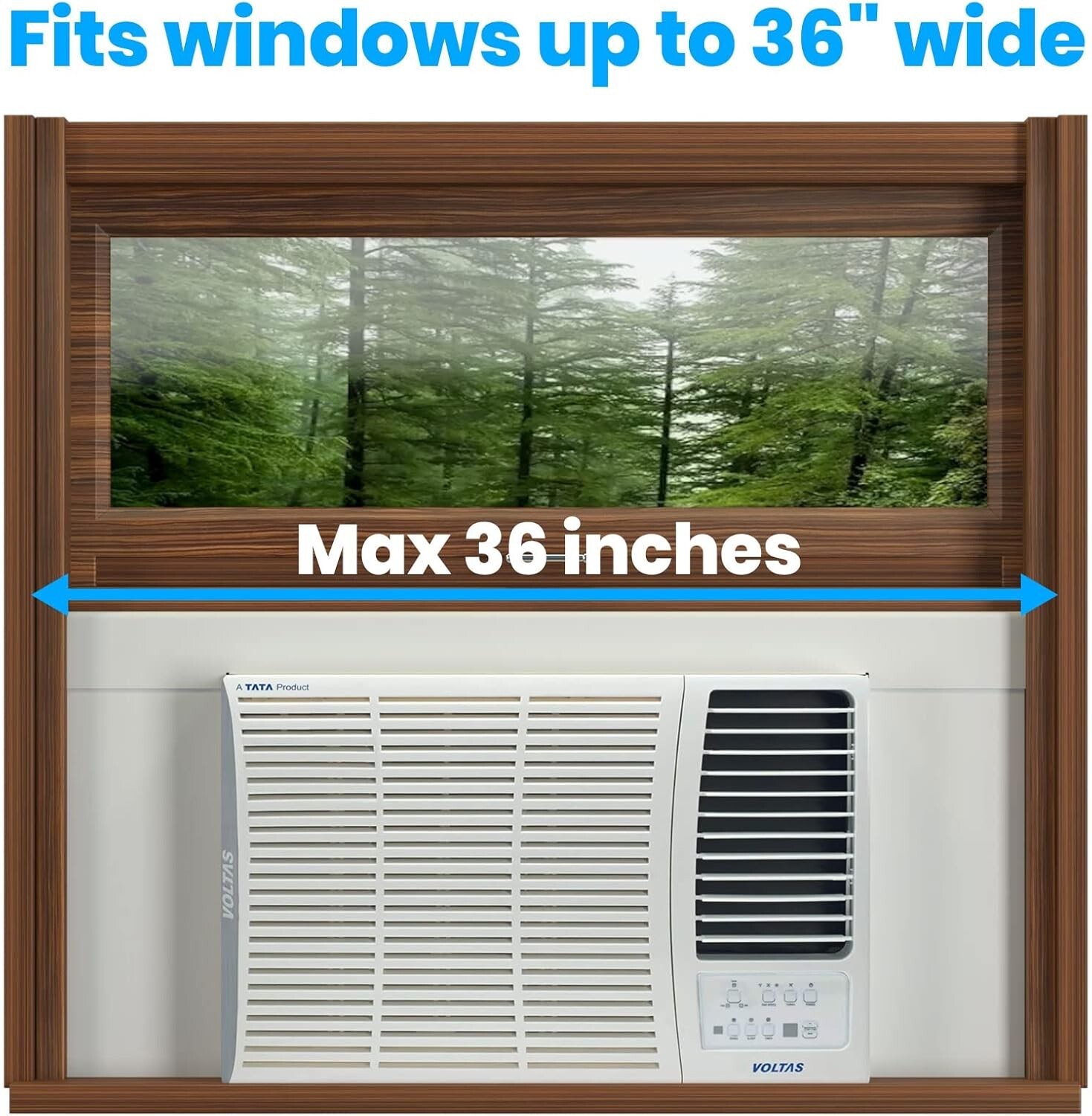 Insulation Side Panels for Window Air Conditioners – Winter & Summer Use