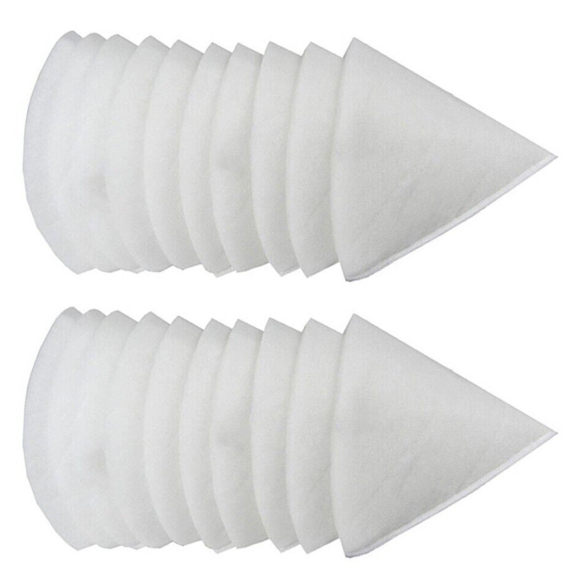 180mm Length Effective G4 Air Filters For Zehnder Plate Valves Set Of 20