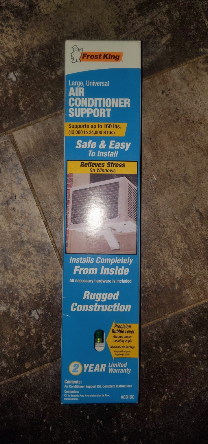 Frost King ACB160 Universal Window AC Support Bracket 12000-24000 BTU Level