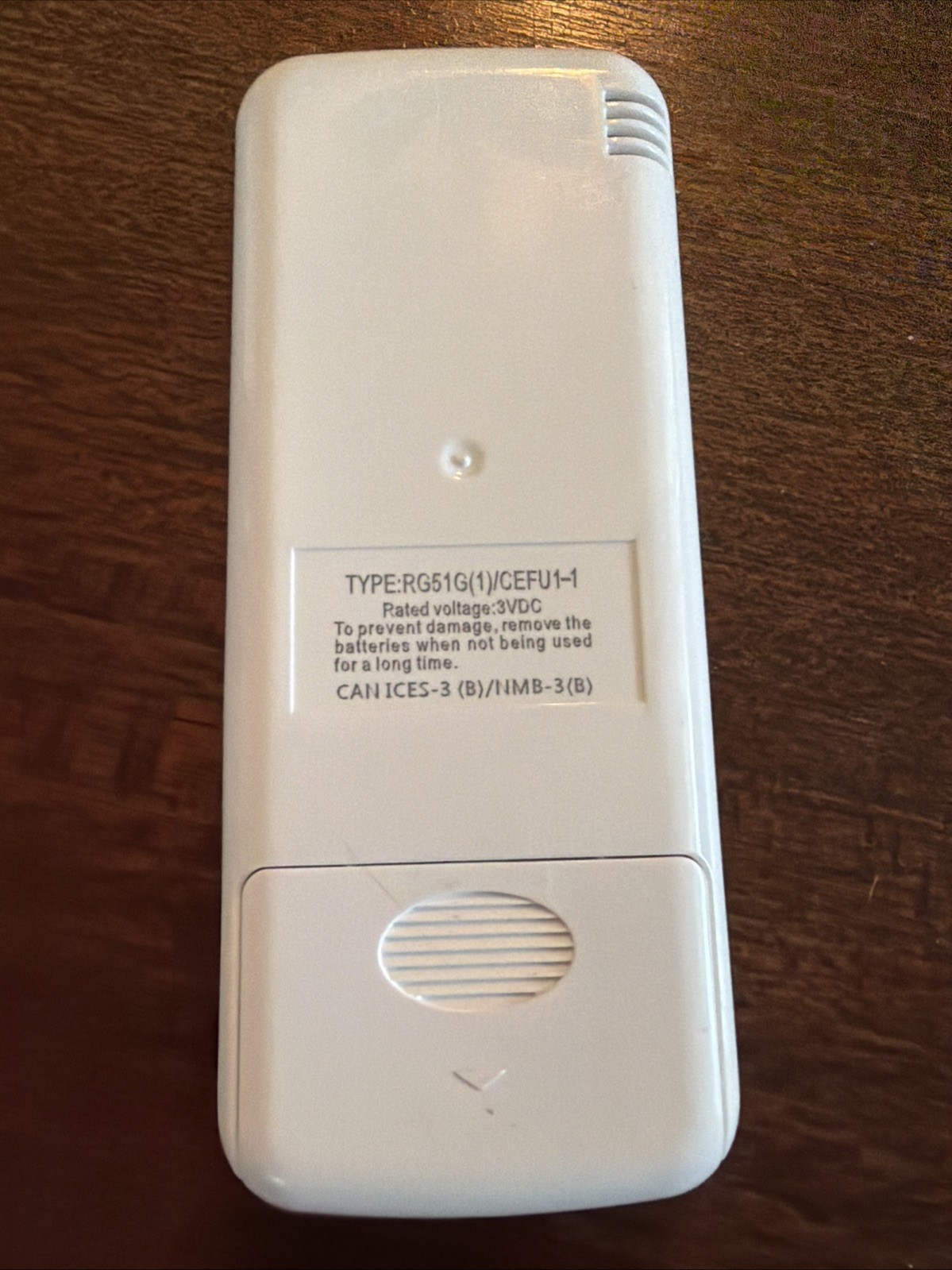 Midea Remote Control Window Air Conditioner RG52G(1)/CEFU1-1 Remote AC