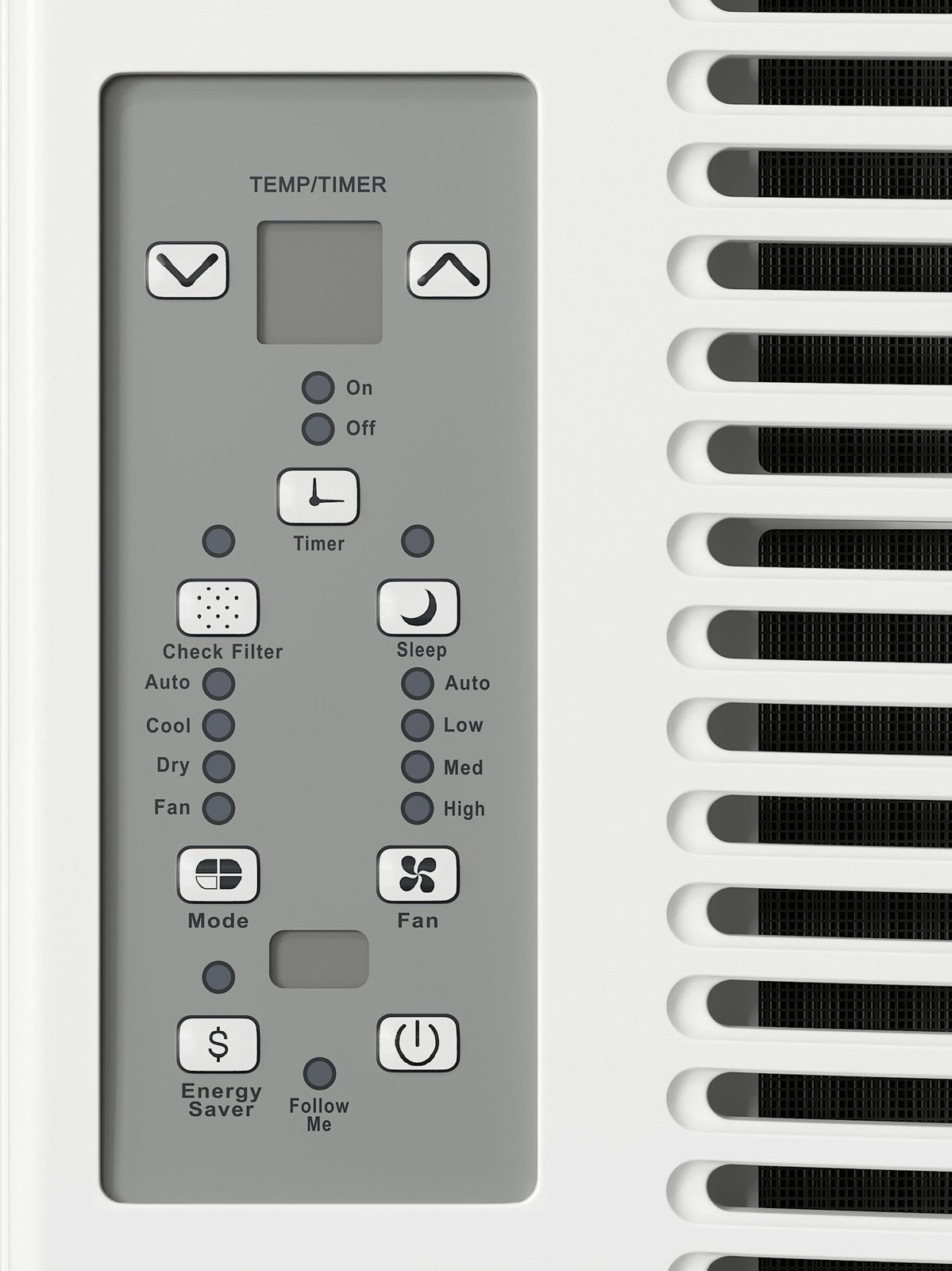 Durastar DRWAC081XNA1 8,000 BTU 115V Window Air Conditioner and – White