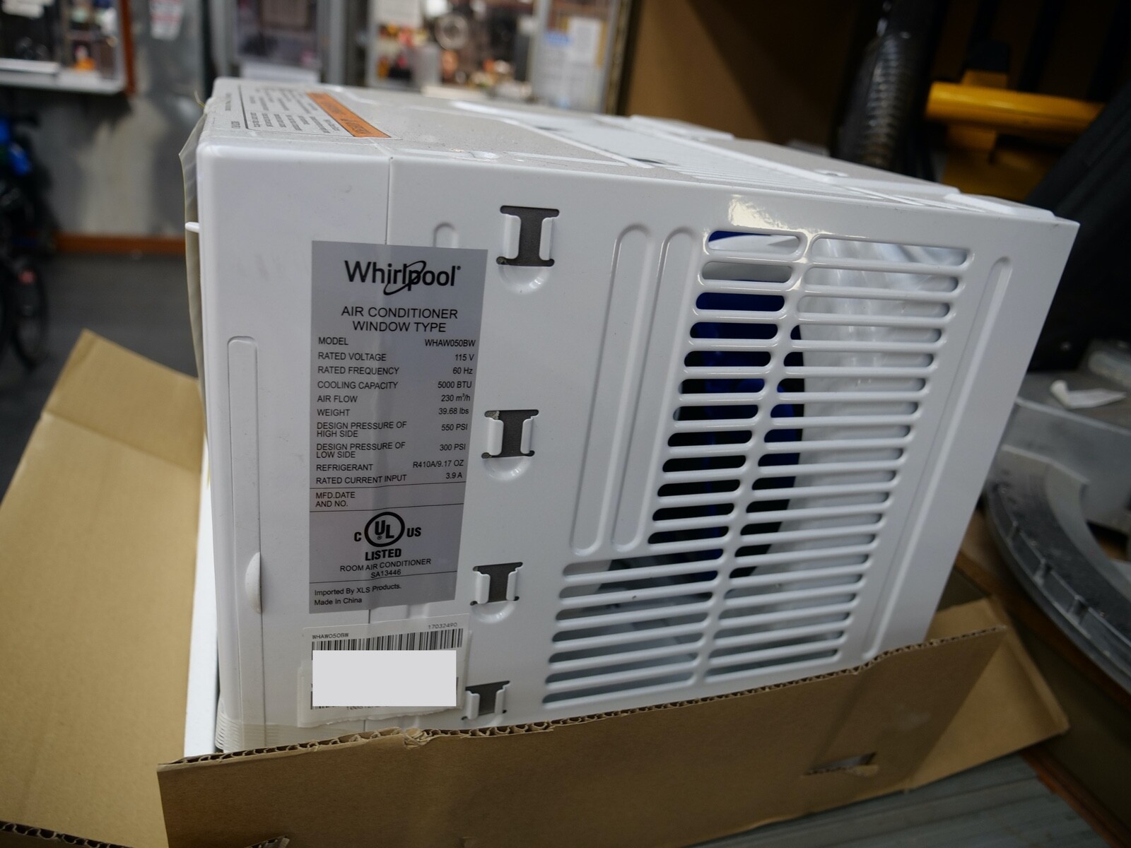 Whirlpool 10,000 BTU Window Air Conditioner, 115V, WHAW101CW – LOCAL PICK UP