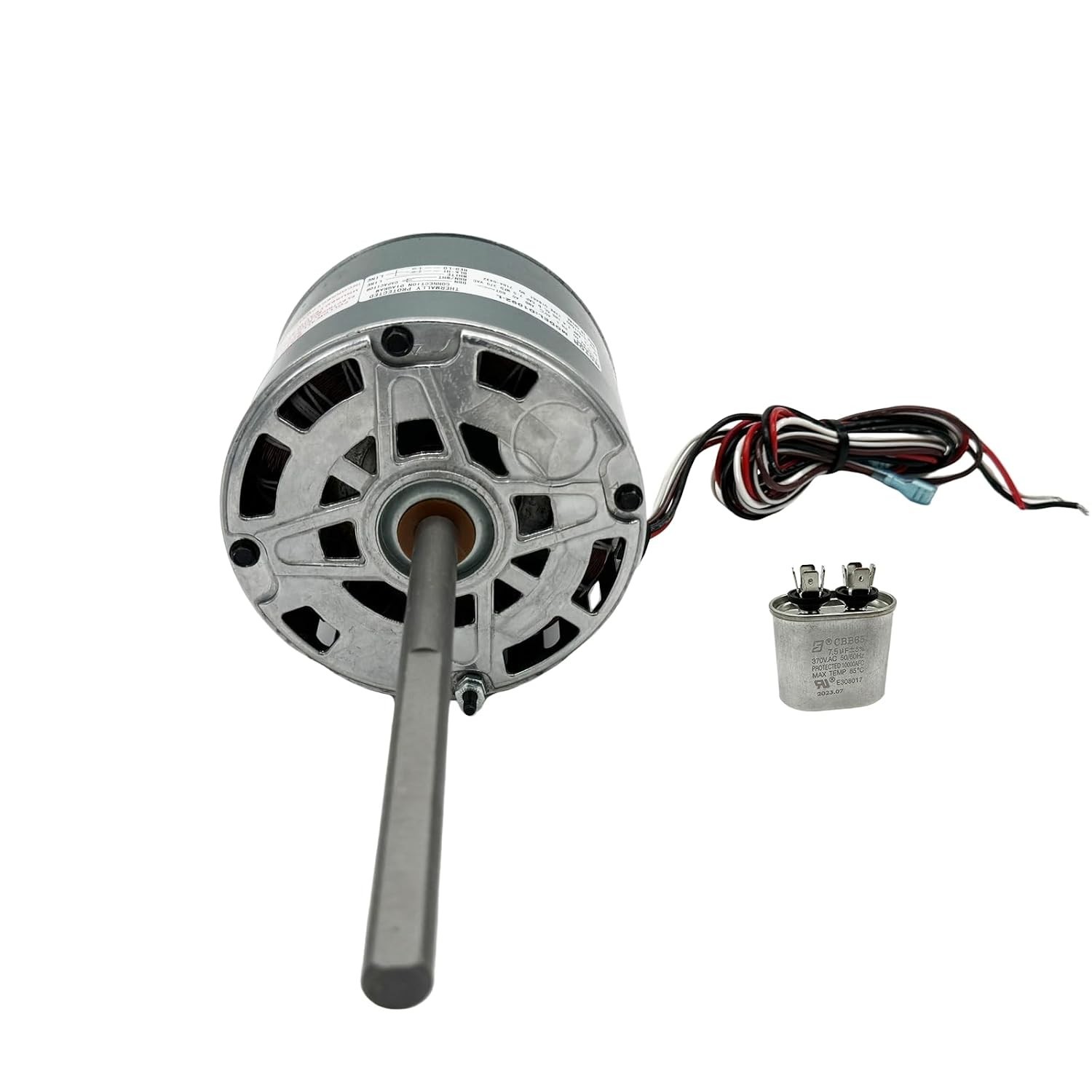 High-Quality RV AC Motor Replacement 115V 1675/1080RPM« 
