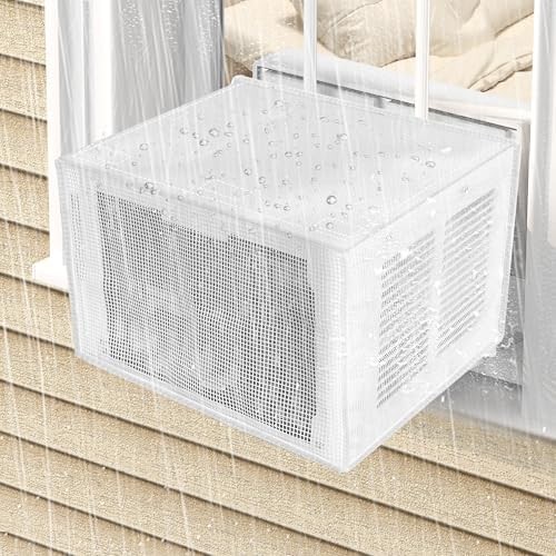 U-shaped Window Air Conditioner Cover, AC Net Vent Screen With Top Cover | Outdo