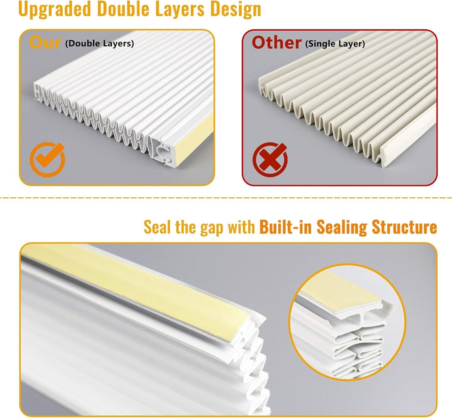 Fast Cooling Window AC Side Panel Set – 2 Pack