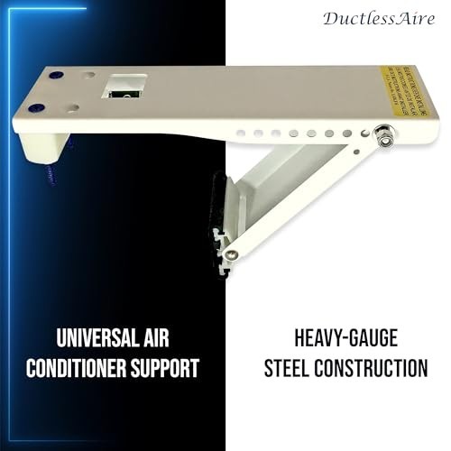Heavy Duty Wall Mount Bracket for Ductless Mini Split & Window AC Units – 80 lbs