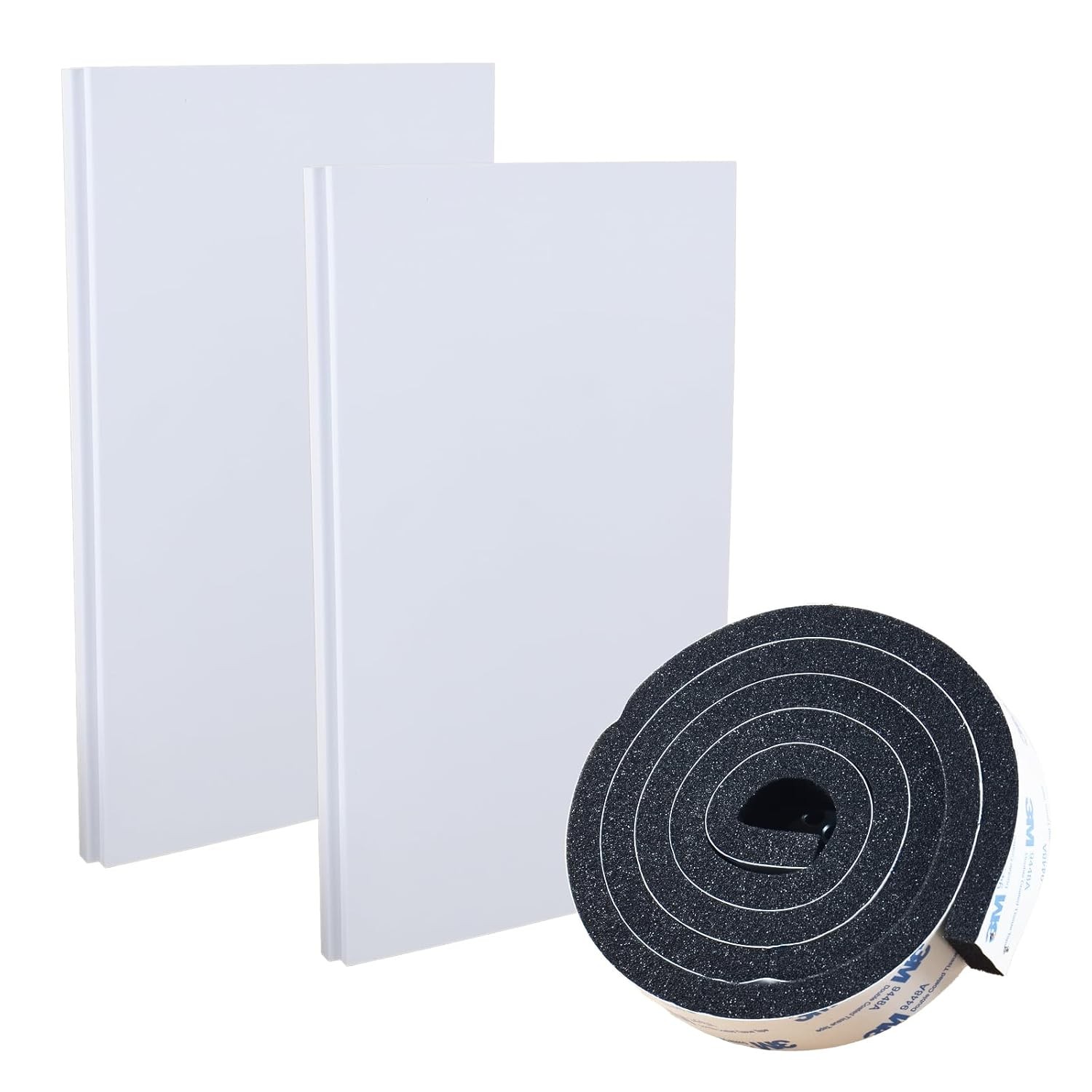 Window AC Insulation Side Panel Kit Foam Seal 2 Pack Air Conditioner