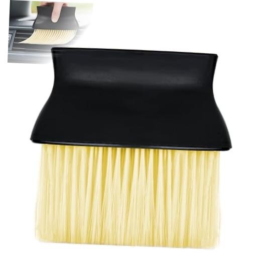 Car Interior Brush, Automotive Interior Dusting Brush, Car Interior Yellow