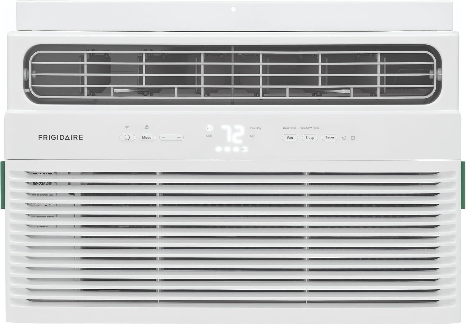 Frigidaire 8,000 BTU 115V WiFi Window Air Conditioner w/ Remote FHWW084TE1 white