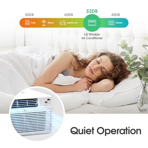 LG 12,000 BTU WINDOW AIR CONDITIONER COOLS UP TO 550 SQ. FT – LW1224RD