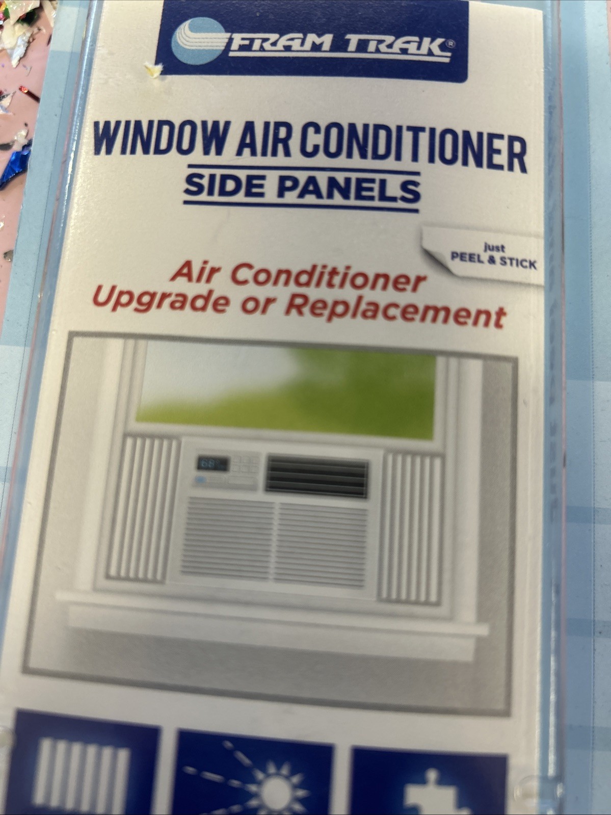FRAM TRAK window air conditioner side panels