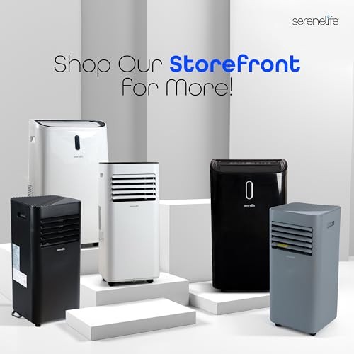 SereneLife Portable Air Conditioner-3-in-1 with Remote, Window Mount Kit