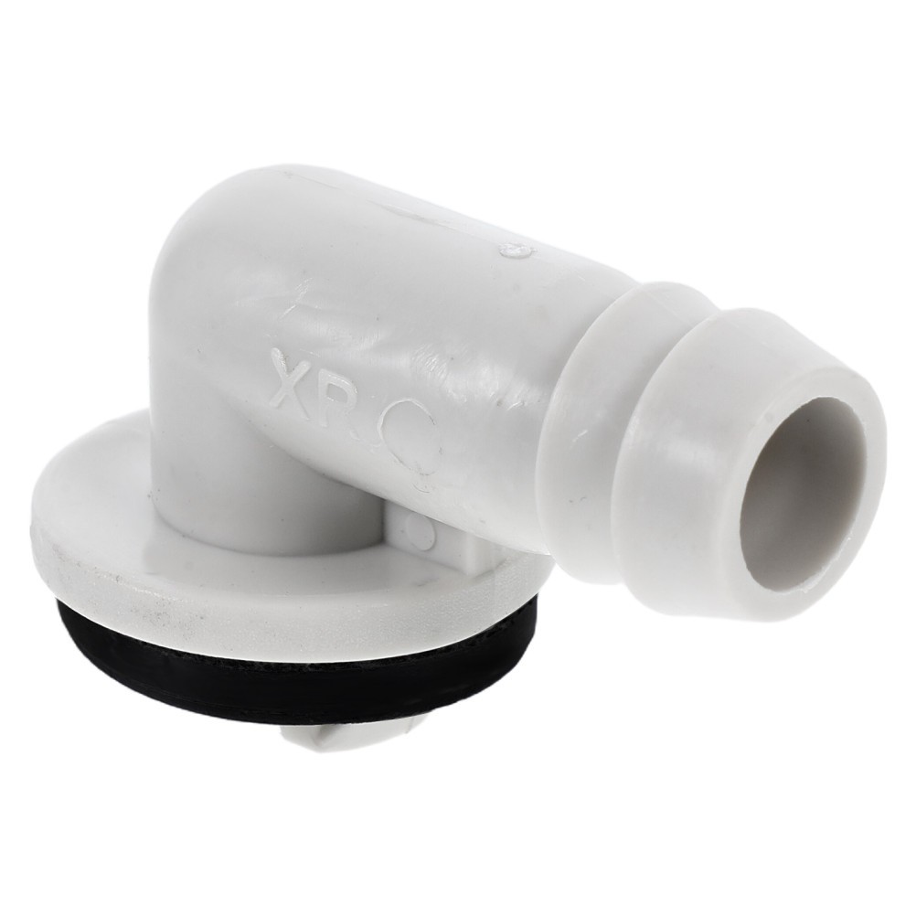 Air Conditioner Drain Hose Fitting Elbow Connector Grey Abs Material Compatible