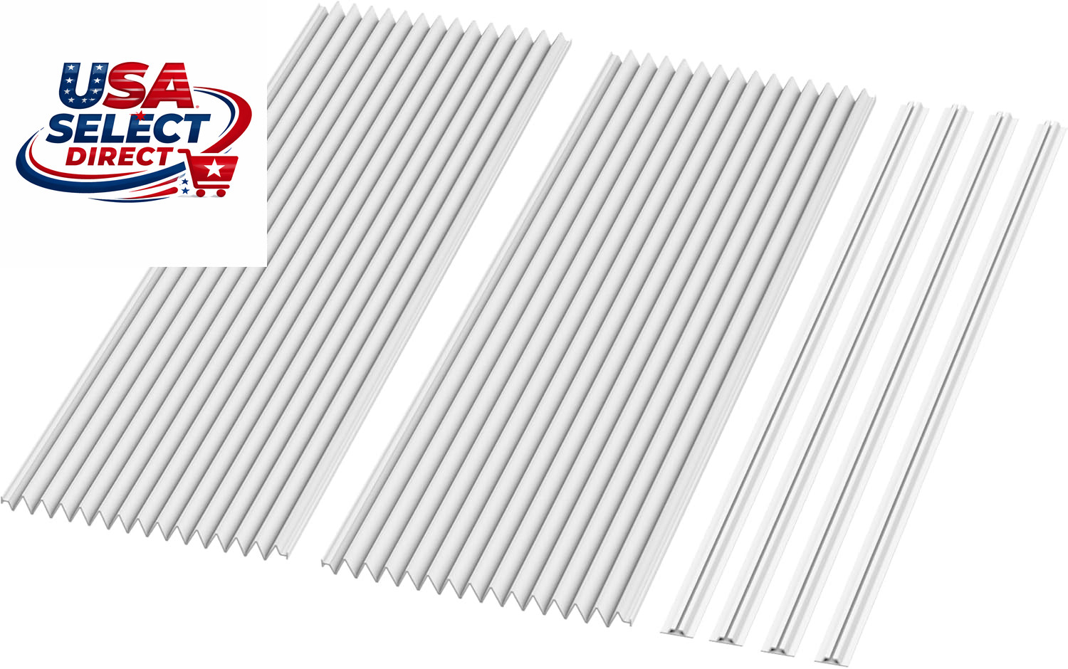 Adjustable Air Conditioner Side Panels 7&Prime;-12&Prime; Universal Fit