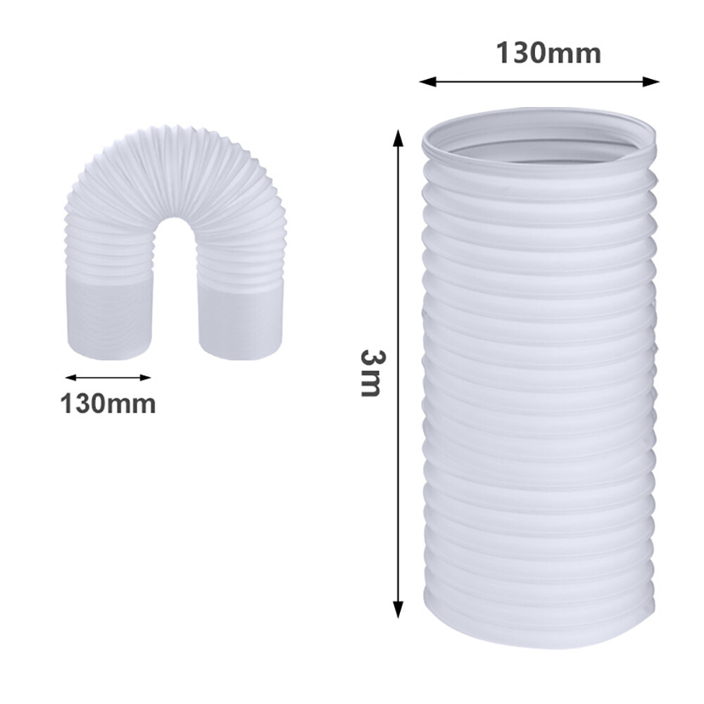 1.5M/2M/3M Universal Extra Long Air Conditioner Pipe Duct Extension Exhaust Hose
