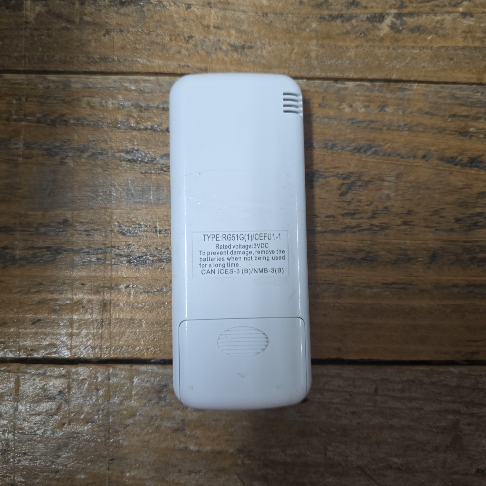 Midea Remote Control Window Air Conditioner Remote AC RG51G(1)/CEFU1-1