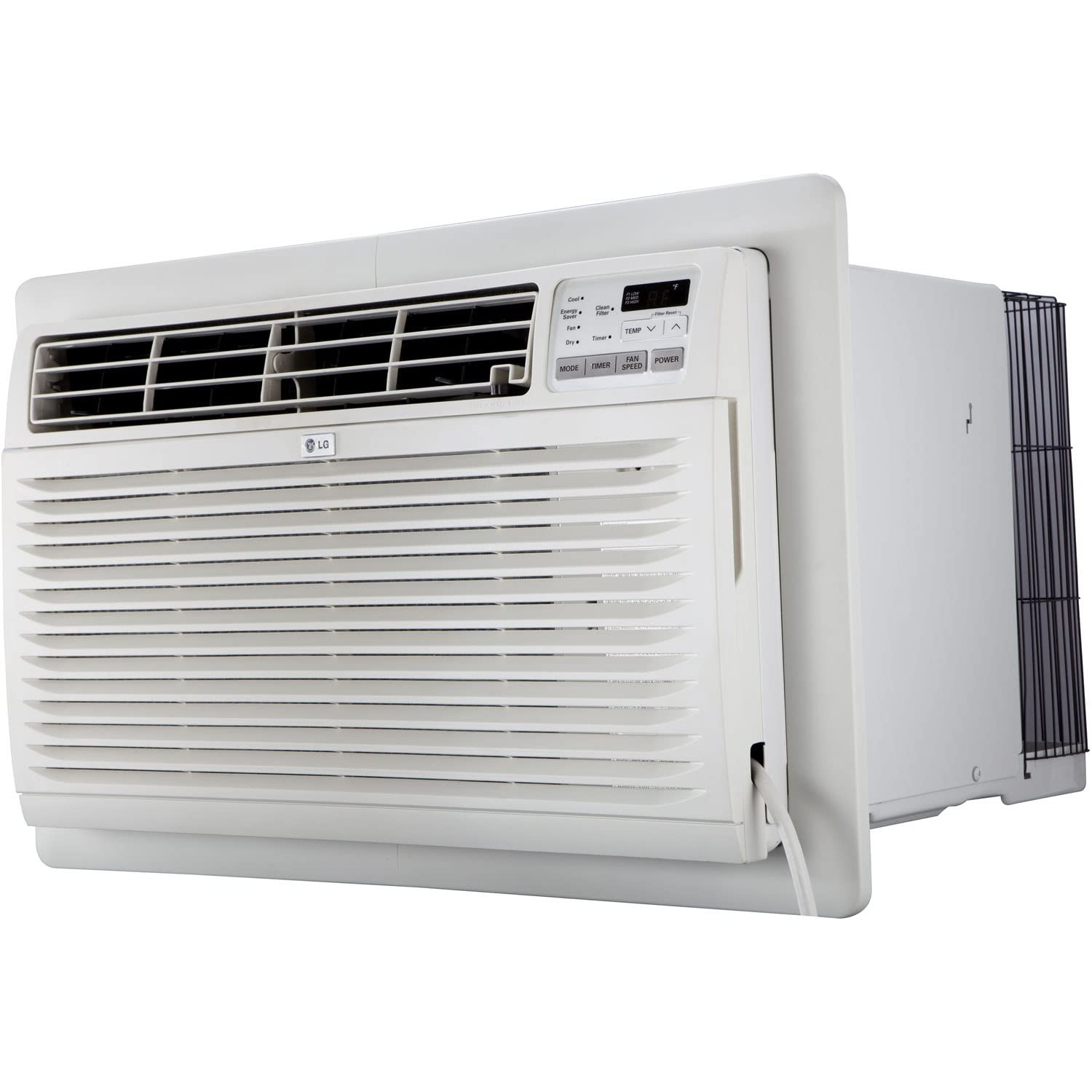 WHITE – LG 8,000 BTU 115V ELECTRONIC THRU THE WALL AC W/REMOTE