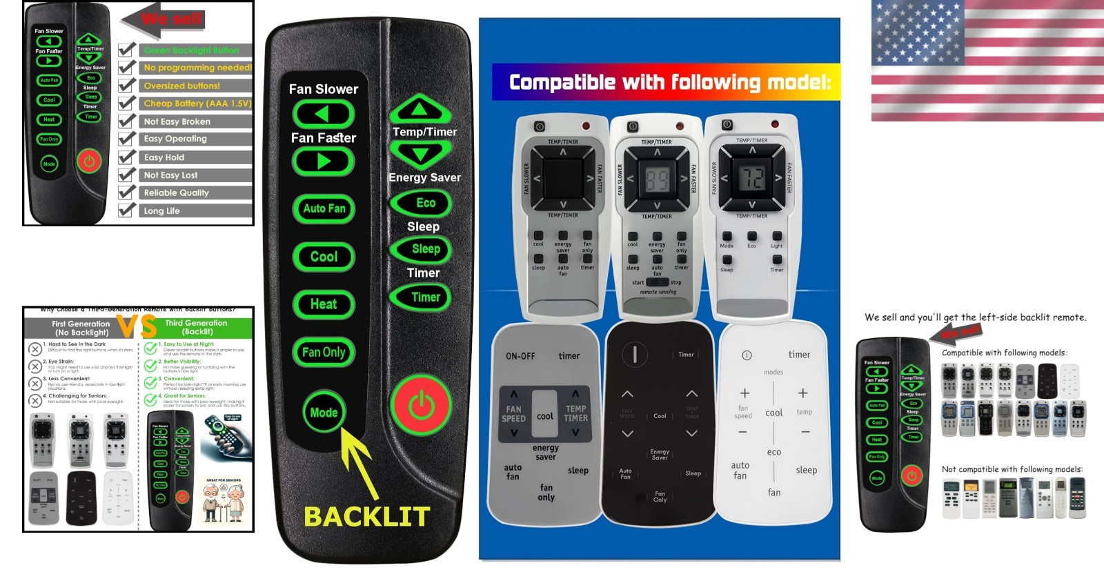 Frigidaire Air Conditioner Remote – 10m Range