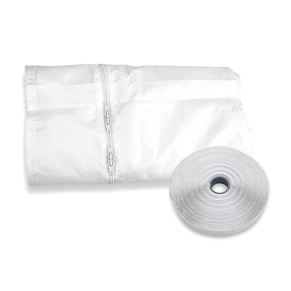 Portable AC Window Kit 4m No-Drill Casement Seal Cloth for Mobile Air2221