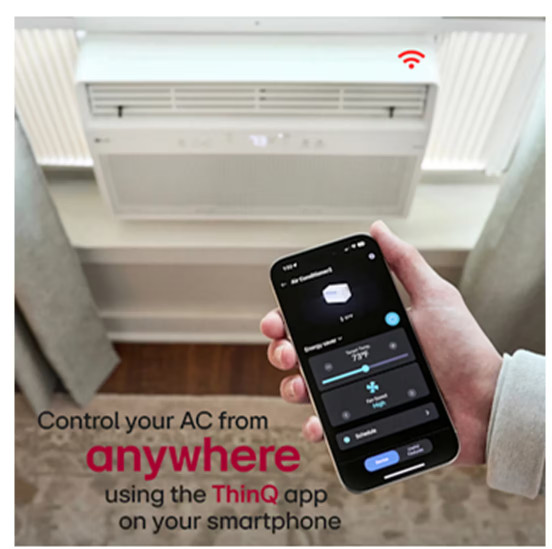 LG 10,000 BTU 115-VOLTS WINDOW AIR CONDITIONER – WHITE