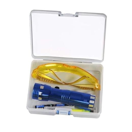 AC Leak Detector Kit Automotive, Auto Air Conditioner Flashlight Leak Detector