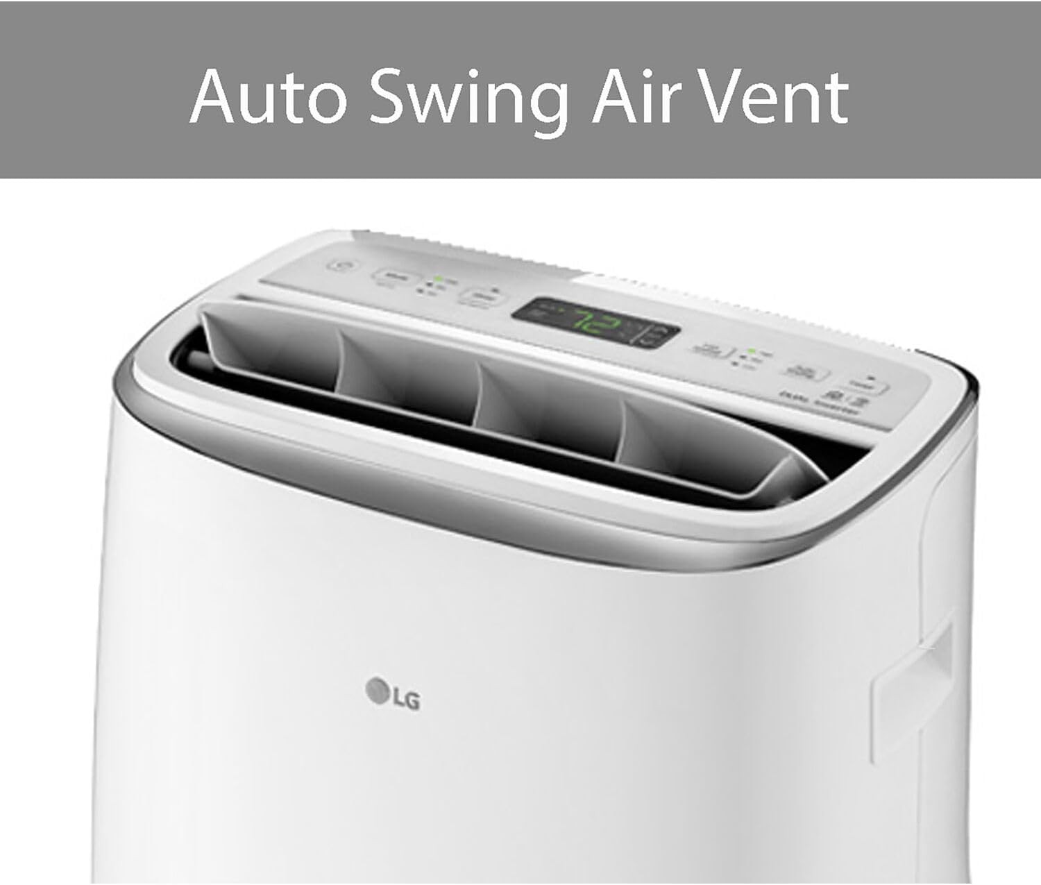 LG Dual Inverter 10,000 BTU Portable Air Conditioner Unit – – Scratch & Dent