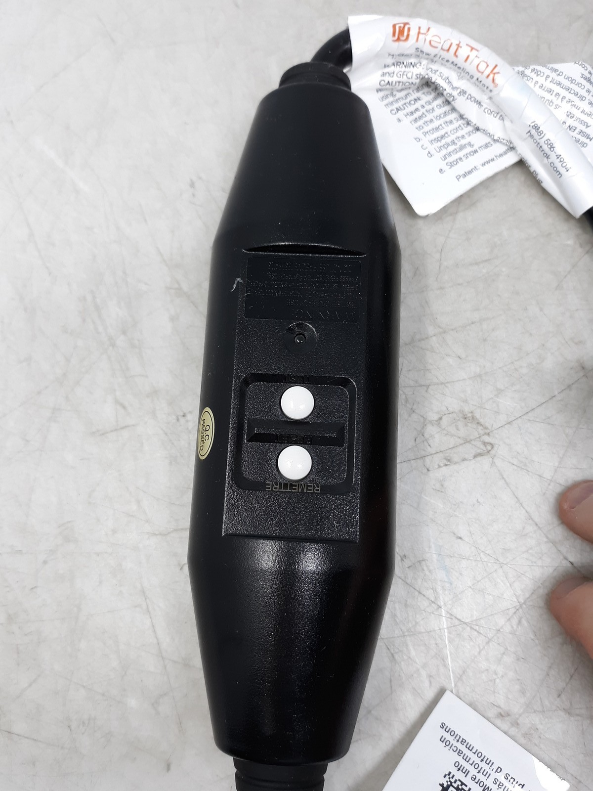 HeatTrak Snow Melting Mat Power Cord Assembly