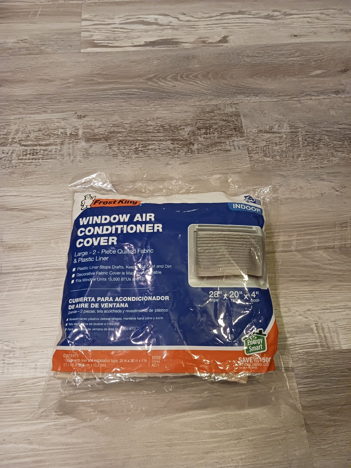 Frost King 28” x 20” x 4” Window Air Conditioner Cover New
