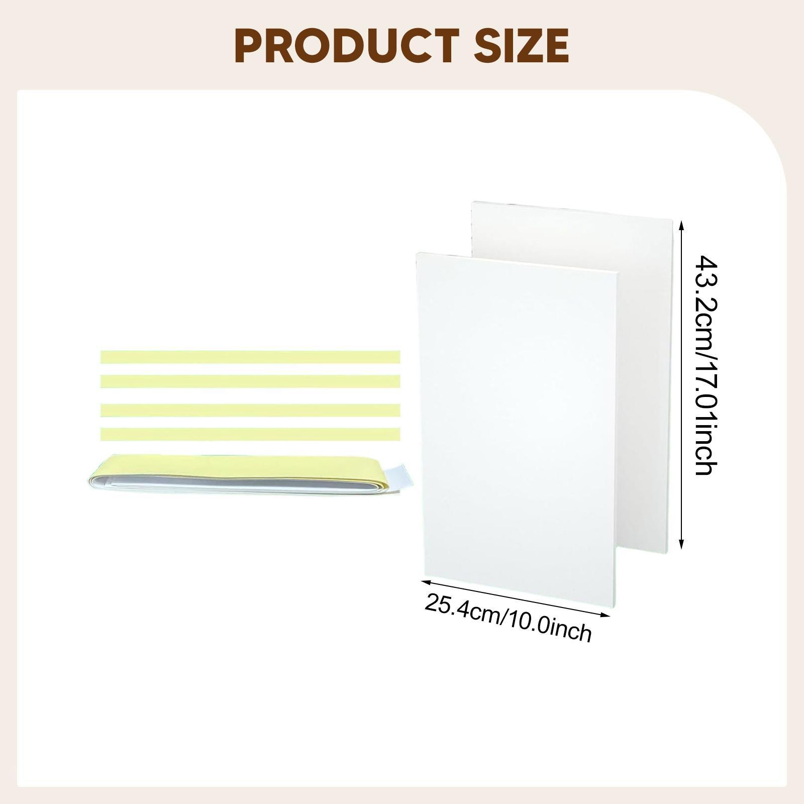 2Pcs Window Air Conditioner Insulation Panels for Window Unit Effective Sealing