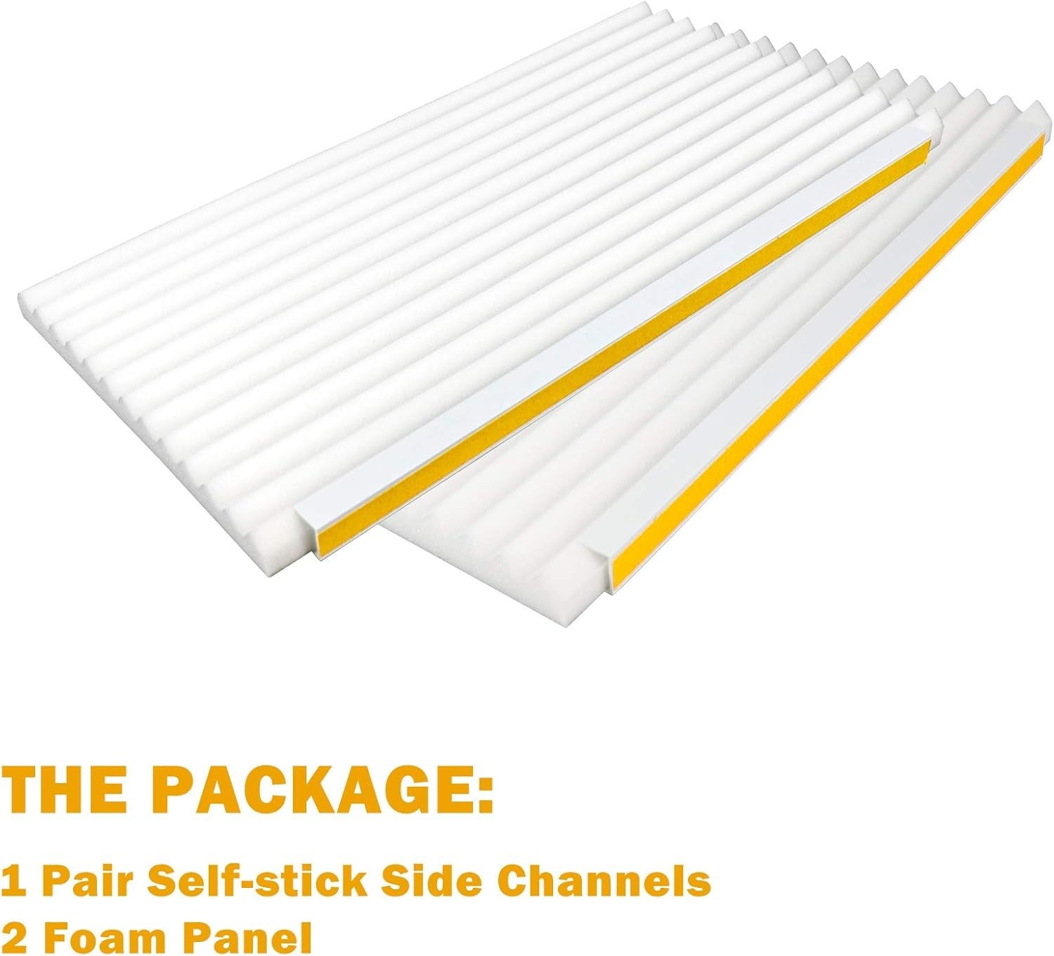 Energy-Saving Foam Panels, AC Side Insulation Kit, 17x9in, Dual Pack for Comfort