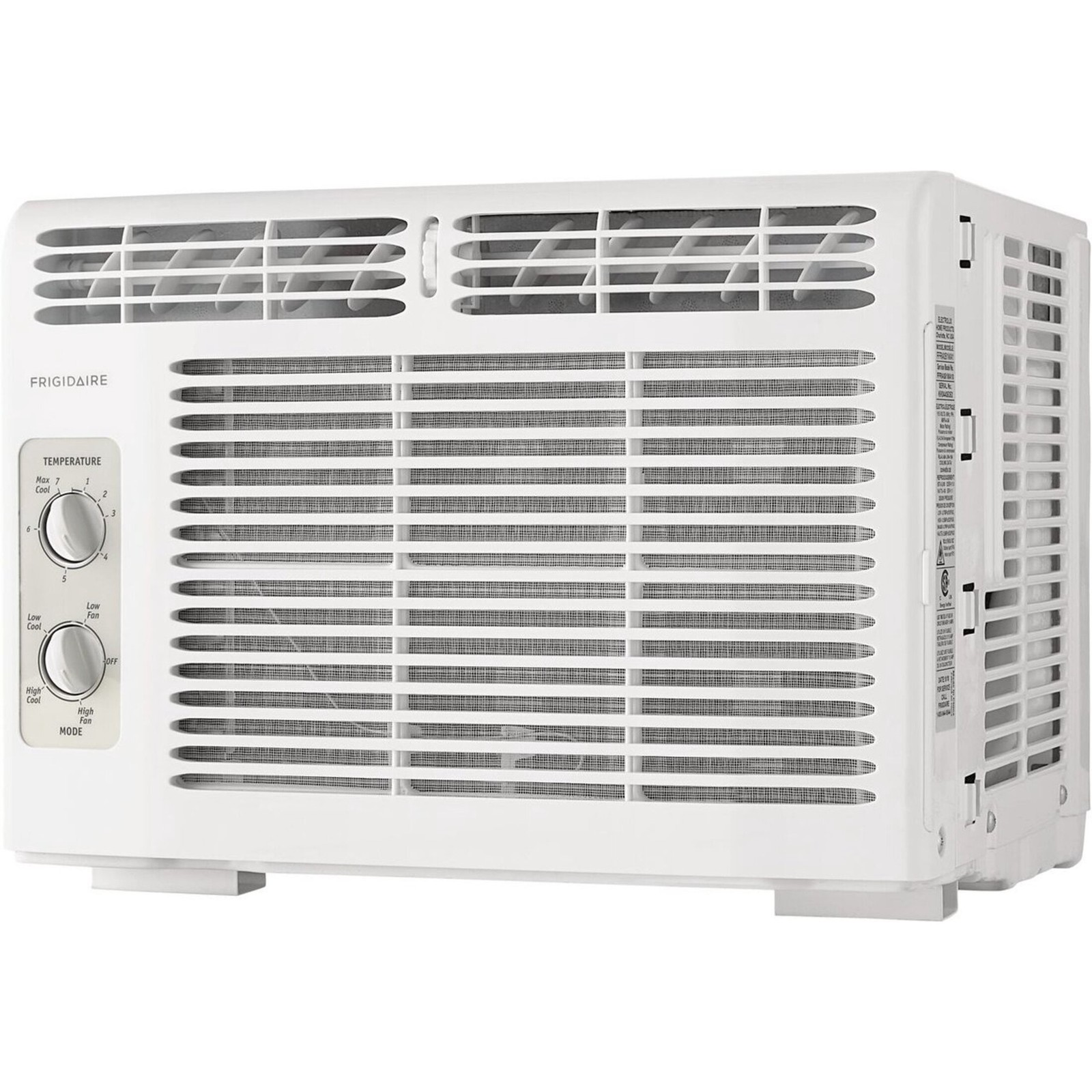 5,000 BTU Window Air Conditioner for Small Rooms, Dial Controls, Quiet Effici…