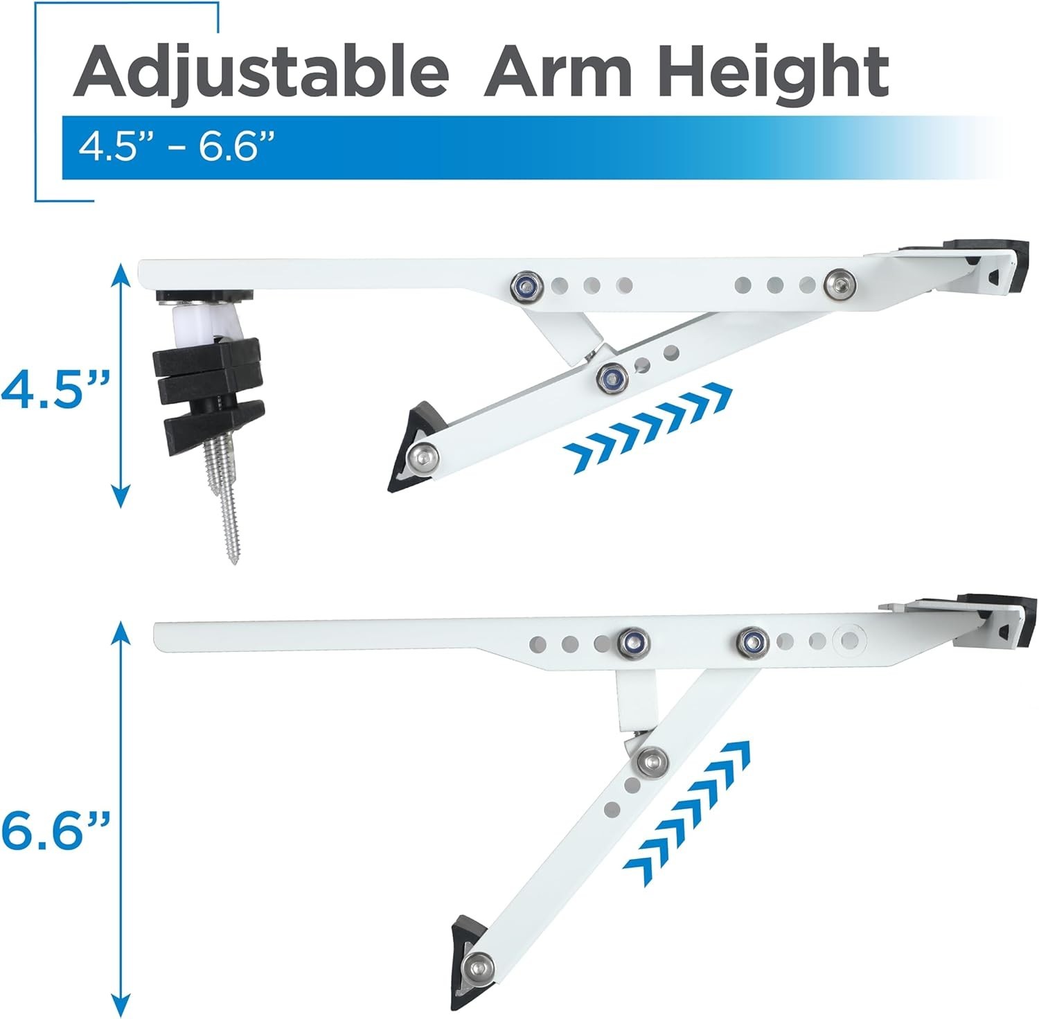 Heavy Duty Window AC Support Bracket for Units Up to 10,000 BTU & 88 lbs