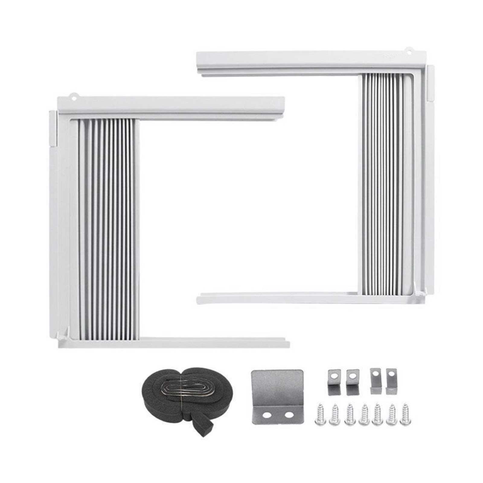 Window Air Conditioner Side Panels with Frame, Adjustable Insulation AC5306